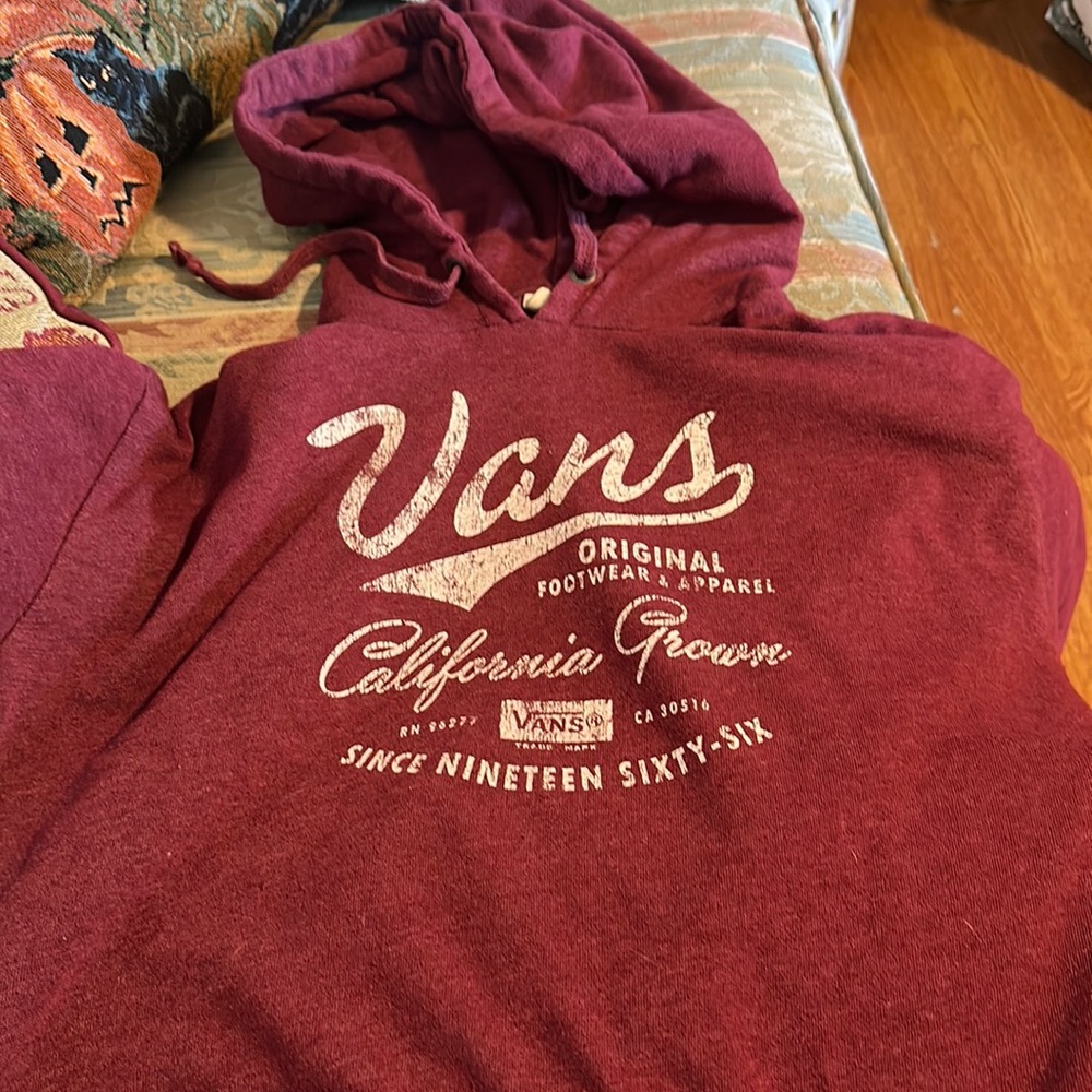 Used Vans Crop Hoodie